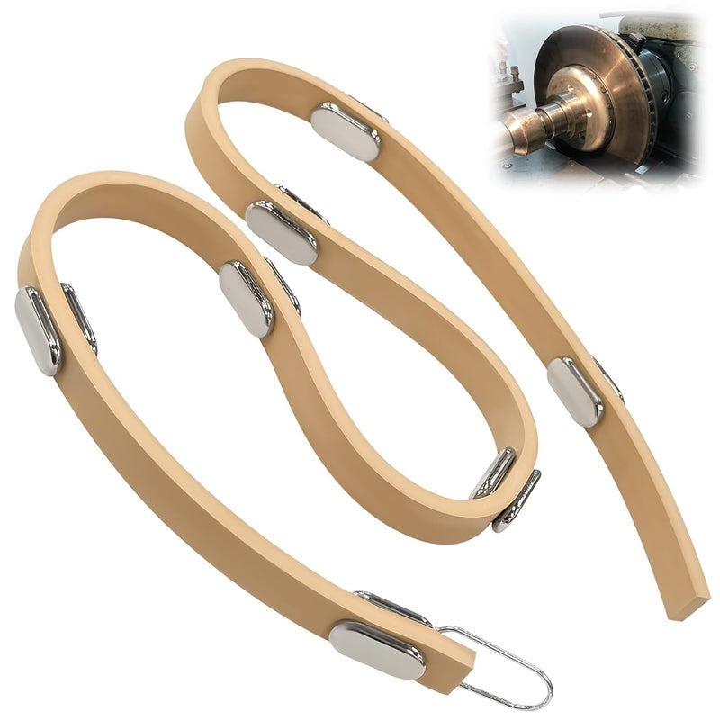 Cg Adjustable Brake Lathe Silencer Band for Ventilated Rotor，Compatible with AMM CO 6920 Ventilated Rotor Silencer BandFMC/John Bean 90984/92022 Hunter 175-188-2 Kwikway 108-1062-00 Van Norman 11485 - Image 1